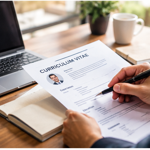 Professional profile and document review