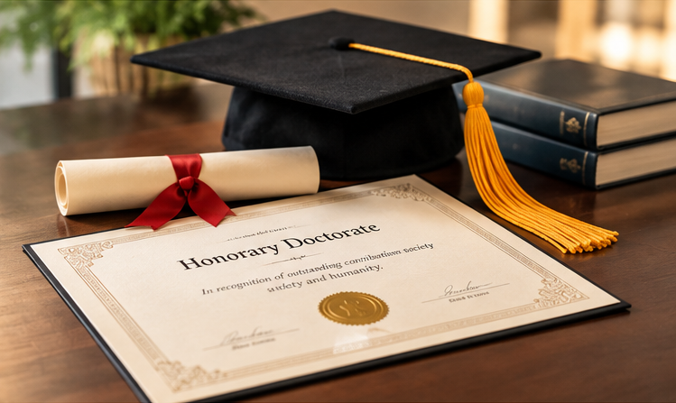 Academic graduation and honorary award